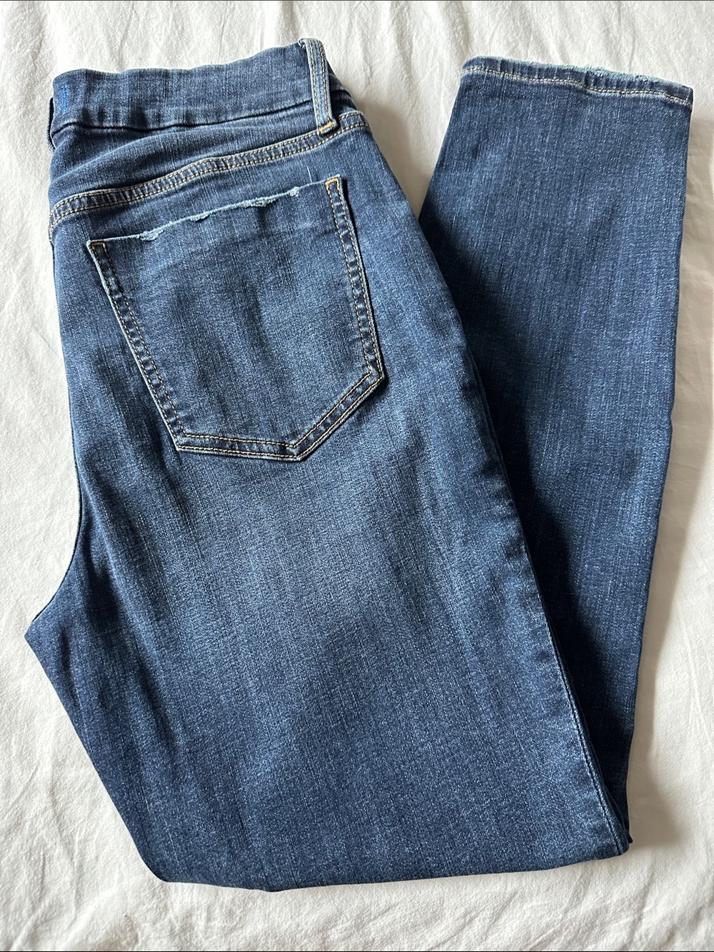 Studio Blue Women's Skinny Jeans in Dark Blue - Slim Fit Stretch Denim